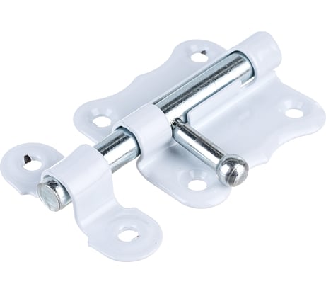 Накладная задвижка РемоКолор (фигурная; с полимерным покрытием; 50 мм) 70-0-195