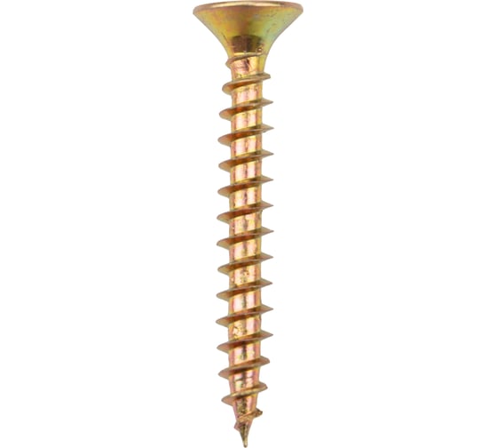 Универсальный саморез KRANZ 5x40, желтый цинк, 200 шт. KR-01-3311-039