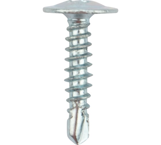 Саморез с прессшайбой KRANZ ПШС сверло, 4.2x19, 20 шт. 1182-4219-4