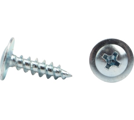Саморез с прессшайбой KRANZ ПШС острый, 4.2x16, 25 шт. 1172-4216-4