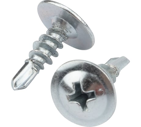 Саморез с прессшайбой KRANZ ПШС сверло, 4.2x13, 25 шт. 1182-4213-4