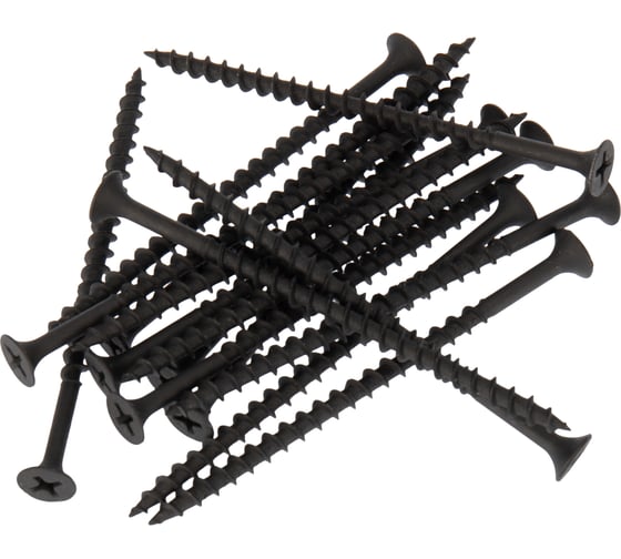 Саморез гипсокартон-дерево KRANZ 4,2x75, 100 шт. KR-01-3331-012