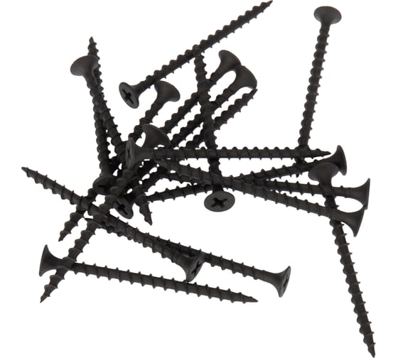 Саморез гипсокартон-дерево KRANZ 3,5x55, 200 шт. KR-01-3331-009