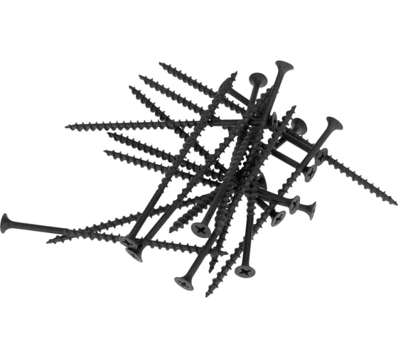 Саморез гипсокартон-дерево KRANZ 4,2x90, 100 шт. KR-01-3331-013