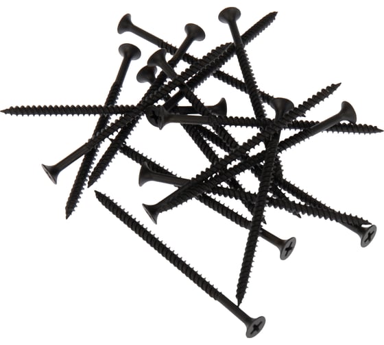 Саморез гипсокартон-металл KRANZ 4,2x75, 100 шт. KR-01-3341-012