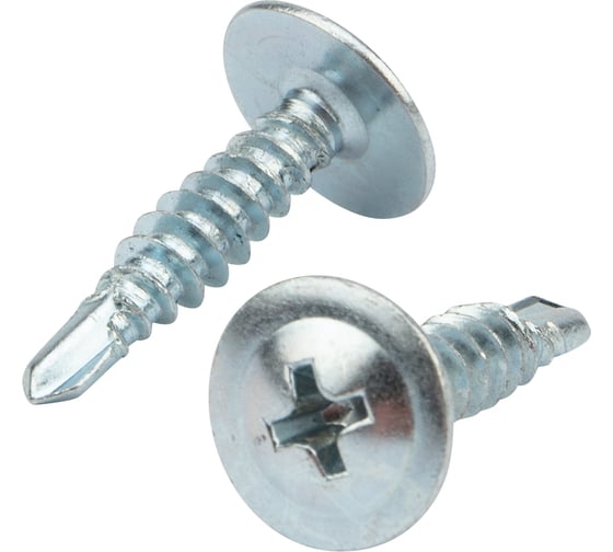 Саморез с прессшайбой KRANZ ПШС сверло, 4.2x19, 250 шт. KR-01-3362-004