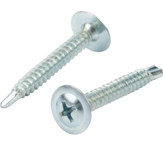 Саморез с прессшайбой KRANZ ПШС сверло, 4.2x32, 200 шт. KR-01-3362-006 1