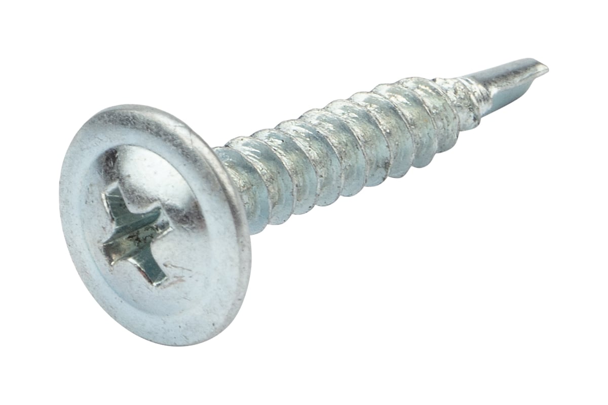 Саморез с прессшайбой KRANZ ПШС сверло, 4.2x25, 200 шт. KR-01-3362-005 ...