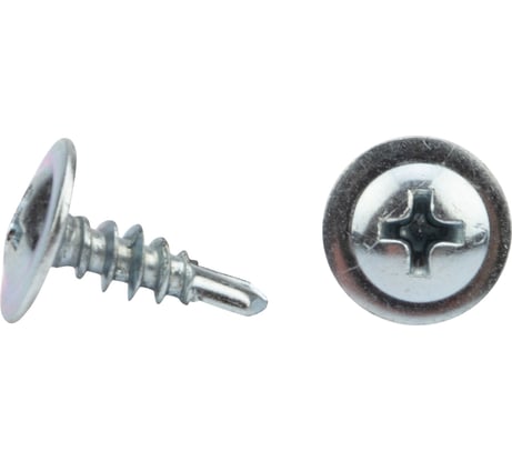 Саморез с прессшайбой KRANZ ПШС сверло, 4.2x13, 200 шт. KR-01-3362-001