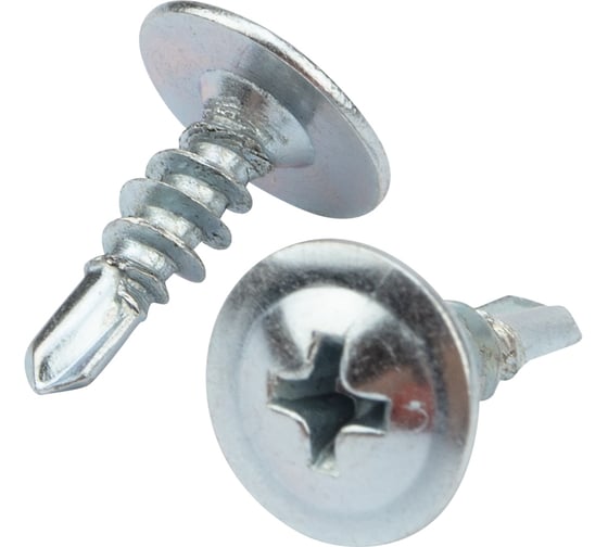Саморез с прессшайбой KRANZ ПШС сверло, 4.2x13, 200 шт. KR-01-3362-001