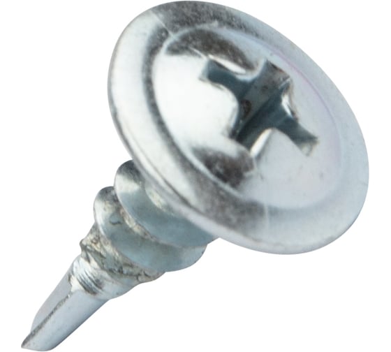 Саморез с прессшайбой KRANZ ПШС сверло, 4.2x13, 200 шт. KR-01-3362-001