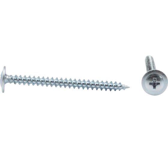 Саморез с прессшайбой KRANZ ПШС острый, 4.2x50, 200 шт. KR-01-3361-009