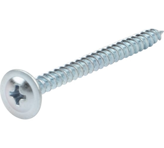 Саморез с прессшайбой KRANZ ПШС острый, 4.2x50, 200 шт. KR-01-3361-009