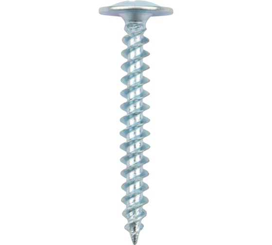 Саморез с прессшайбой KRANZ ПШС острый, 4.2x32, 200 шт. KR-01-3361-006