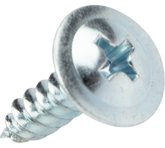 Саморез с прессшайбой KRANZ ПШС острый, 4.2x16, 200 шт. KR-01-3361-003