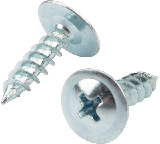 Саморез с прессшайбой KRANZ ПШС острый, 4.2x16, 200 шт. KR-01-3361-003
