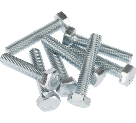 Шестигранный болт KRANZ DIN 933, 10x45, 10 шт. KR-01-3512-051