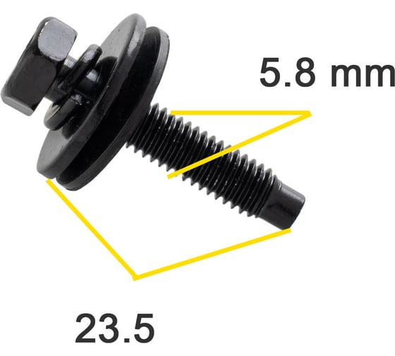 Автокрепеж для Toyota/Lexus 10 шт 9011906863 КрепАвто M2086