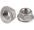 Гайка с фланцем KRANZ M6, DIN 6923, 50 шт. KR-01-3521-006 1