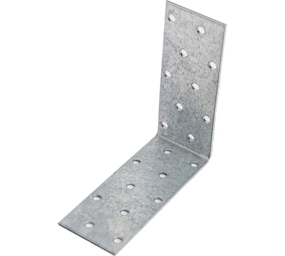 Равносторонний крепежный уголок РК ГРУП 40x100x100х1.8 РК000002114 1