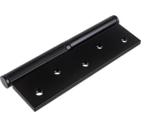 Дверные петли НОРА-М 750-5", цвет черный правая 125x75x2.5, 1 шт. 18488