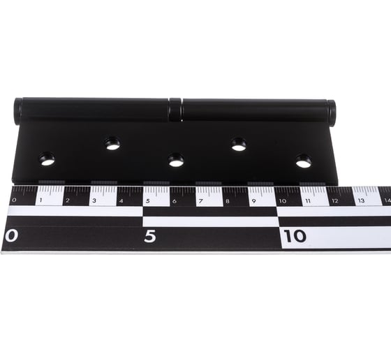 Петля НОРА-М 750-5" черная, правая, 125x75x2.5 18488