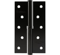 Петля НОРА-М 750-5" черная, левая, 125x75x2.5 18487
