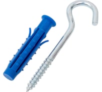 Дюбель с полукольцом KRANZ 6 мм, 200 шт. KR-01-3641-002