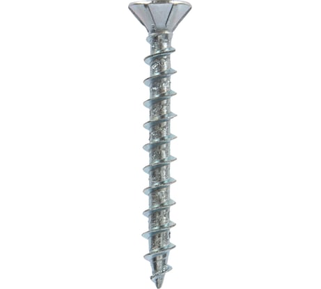 Оконный саморез KRANZ острый 4,1x35 белый цинк 500 шт. KR-01-3721-004