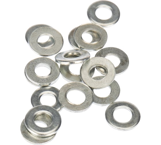 Плоская шайба KRANZ M6, DIN 125, 200 шт. KR-01-3531-004