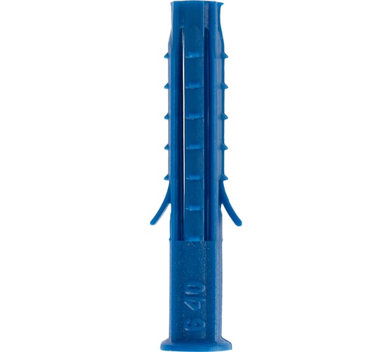 Распорный дюбель KRANZ 6x40, синий, 100 шт. KR-01-3618-007