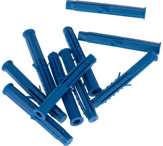 Распорный дюбель KRANZ 6x50, синий, 50 шт. KR-01-3618-008