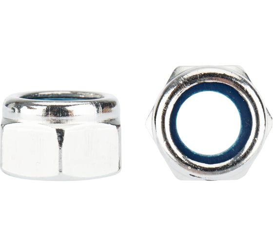 Самоконтрящаяся гайка с нейлоновым кольцом KRANZ M12, DIN 985, 25 шт. KR-01-3523-007