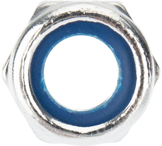 Самоконтрящаяся гайка с нейлоновым кольцом KRANZ M10, DIN 985, 40 шт. KR-01-3523-006
