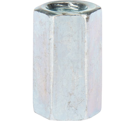 Удлиненная гайка для шпильки KRANZ М10, 1,5x17x30, 20 шт. KR-01-3541-004