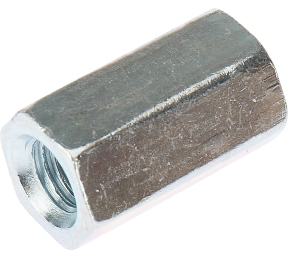 Удлиненная гайка для шпильки KRANZ М10, 1,5x17x30, 20 шт. KR-01-3541-004