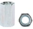 Удлиненная гайка для шпильки KRANZ М10, 1,5x17x30, 20 шт. KR-01-3541-004 1