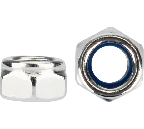 Самоконтрящаяся гайка с нейлоновым кольцом KRANZ M8, DIN 985, 100 шт. KR-01-3523-005