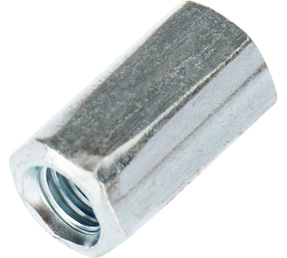 Удлиненная гайка для шпильки KRANZ М6, 1,0x10x18, 20 шт. KR-01-3541-002