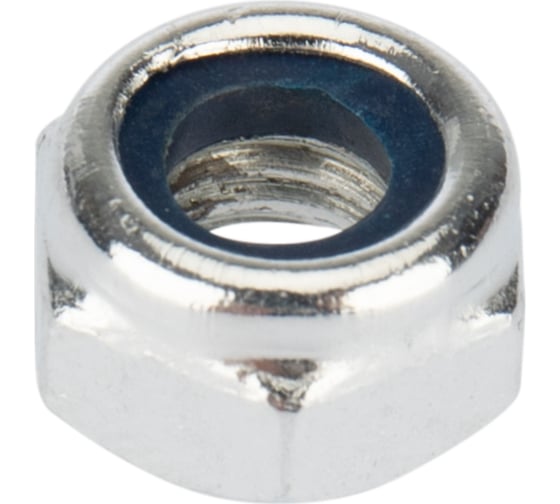 Самоконтрящаяся гайка с нейлоновым кольцом KRANZ M6, DIN 985, 200 шт. KR-01-3523-004