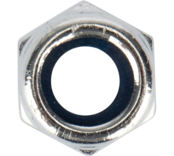 Самоконтрящаяся гайка с нейлоновым кольцом KRANZ M6, DIN 985, 200 шт. KR-01-3523-004