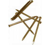 Гвозди КРЕП-КОМП покрытие латунь, 1,4x45, 0.2 кг/ 377 шт. гл1445мф
