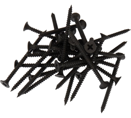 Саморез гипсокартон-металл KRANZ 3,5x55, 4000 шт. 1143-3555-1