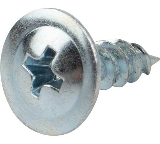 Саморез с прессшайбой KRANZ ПШС острый, 4.2x13, 17000 шт. 1172-4213-1