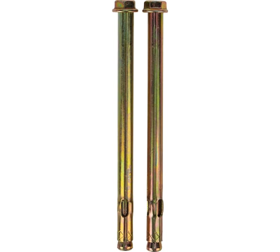 Анкерный болт с гайкой KRANZ 8x120, 2 шт. KR-01-3818-011