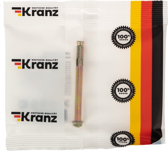 Анкерный болт с гайкой KRANZ 6.5x75 KR-01-3818-005