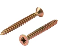 Универсальный саморез KRANZ 5x50, желтый цинк, 4000 шт. 1111-0550-1