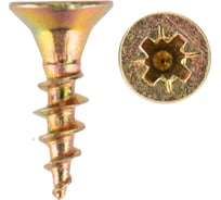 Универсальный саморез KRANZ 4x16, желтый цинк, 24000 шт. 1111-0416-1