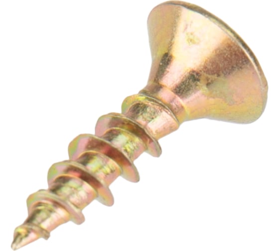 Универсальный саморез KRANZ 4x16, желтый цинк, 24000 шт. 1111-0416-1