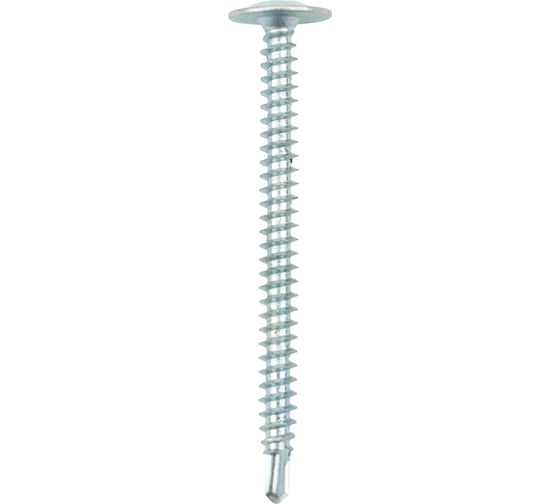 Саморез с прессшайбой KRANZ ПШС сверло, 4.2x50, 3000 шт. 1182-4250-1